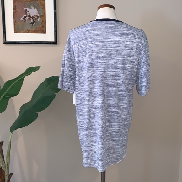 NWT Sovereign Code Sever Henley Tee, Blue Heather, Men’s Size XL - Picture 3 of 12